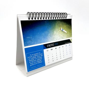 calendario de escritorio engargolado2