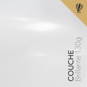 Couché Brillante de 130 grs.