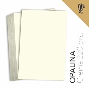 Opalina Crema Cartulina 220 grs.