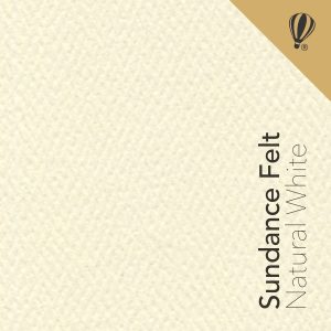 SUNDANCE FELT NATURAL WHITE 216 grs.